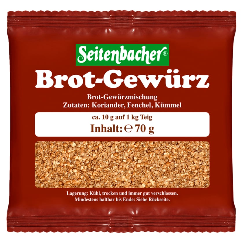 Seitenbacher Brot-Gewürz 70g